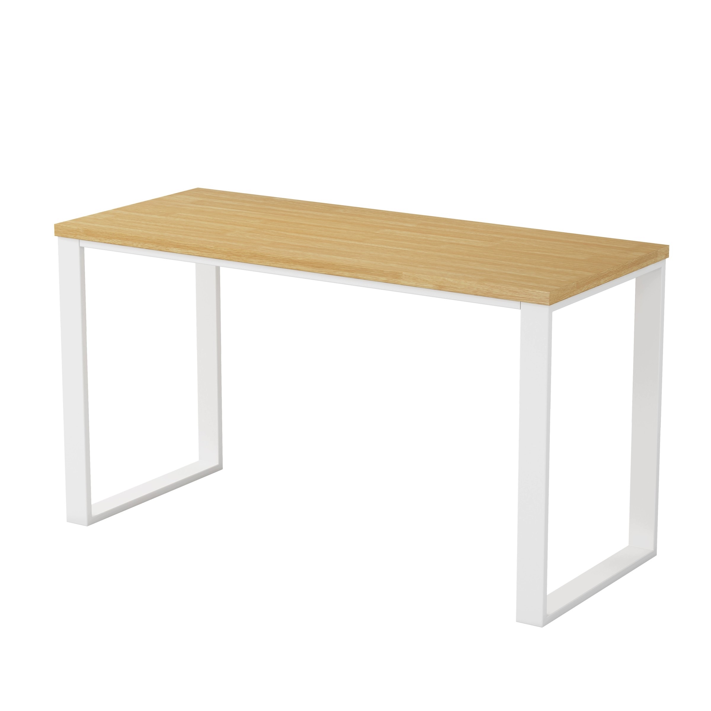 Stół biurowy Houseland Nuvia Home 05 160 cm dąb/biały