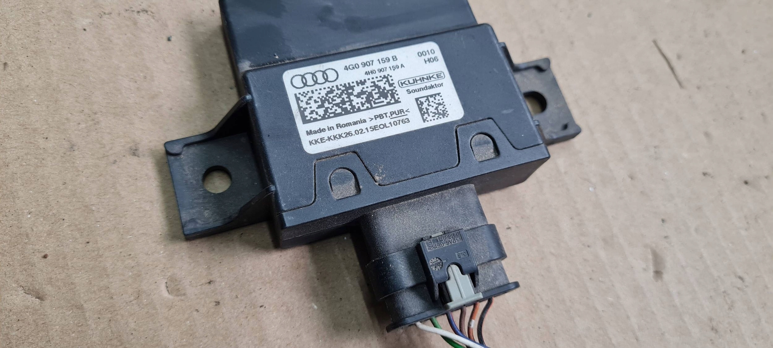 S6 C7 4G A6 module control unit DZWIEKU 4.0 TFSI 4G0907159B A7 4G