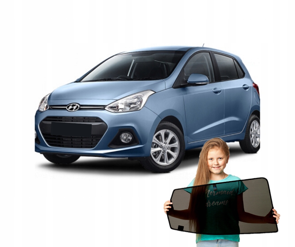 Záclony Rolety Kryty Dedikované na magnety pro Hyundai I10 II 2 13-19