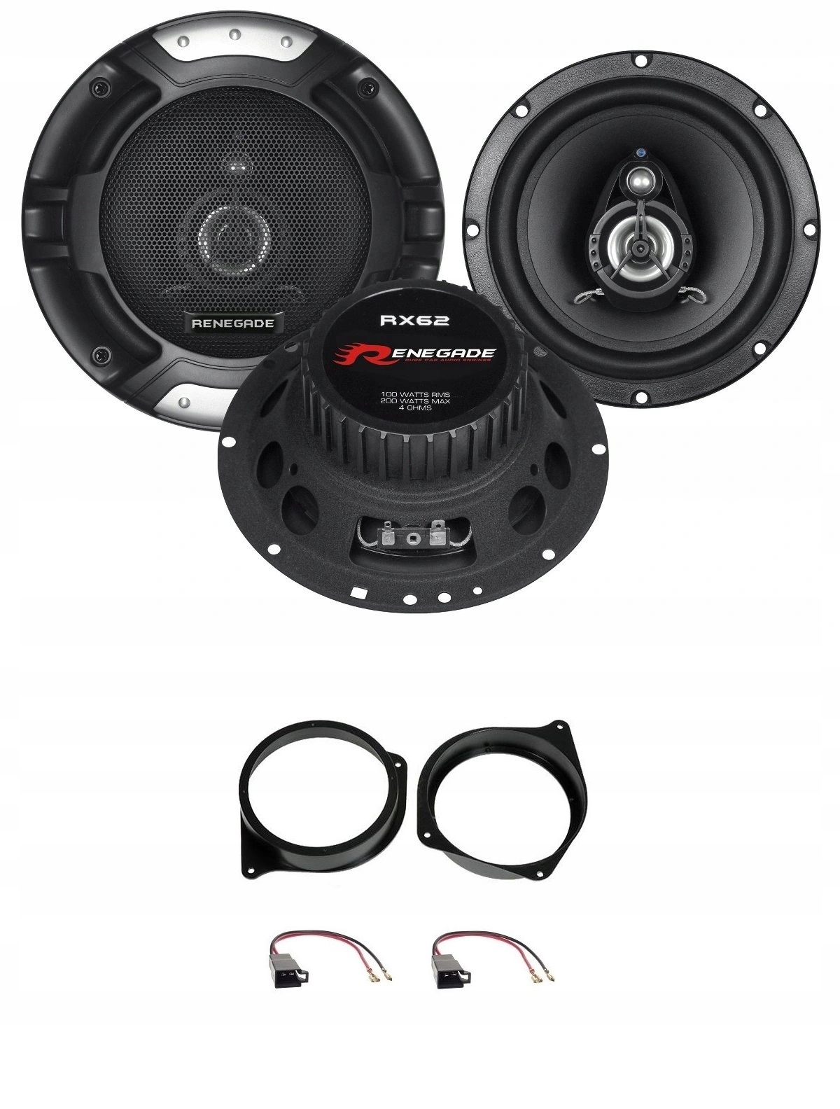 Automobilové reproduktory 165 mm Renegade RX62 Seat Cordoba 1 MK3 Dvere Predné