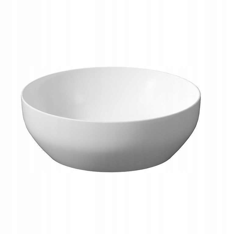 Umývadlo na dosku Larga Round biela mat (40X40) (K677-018) /po/