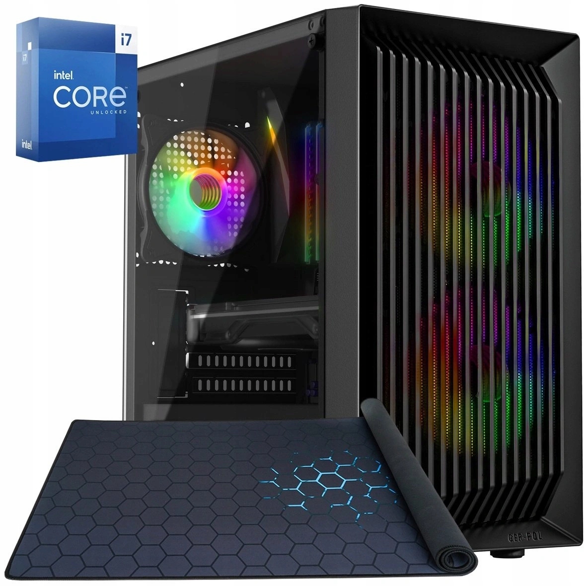Počítač Pc i7 16GB Ssd 1TB Windows 10 Rgb Wi-Fi