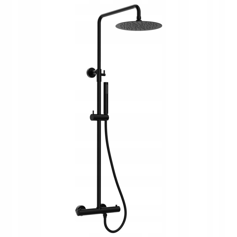 Sapho Sprchový set s termostatickou batériou čierny KU139B