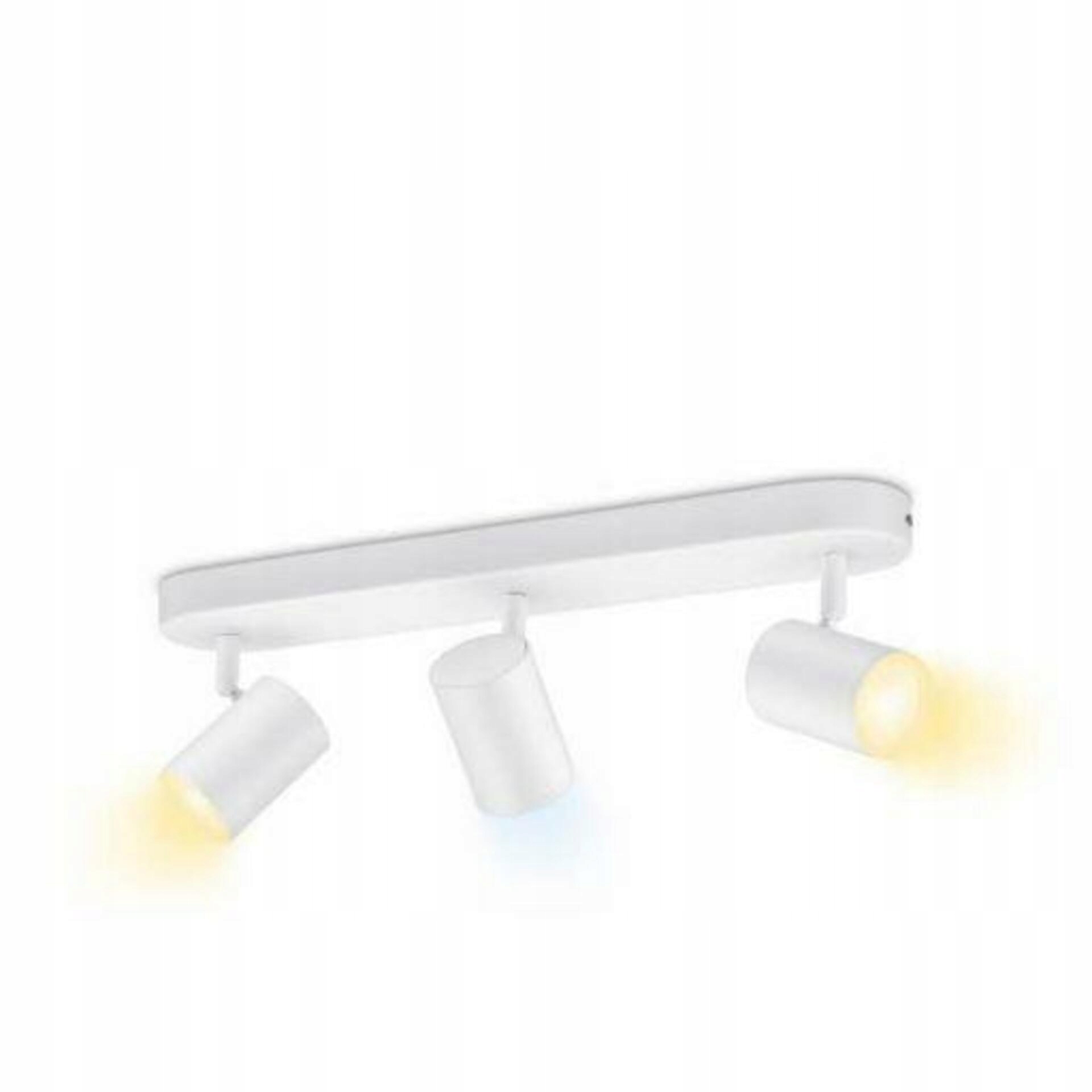 Philips WiZ Imageo Led stropní bodové svítidlo 3xGU10, bílé, chytré, stmíva