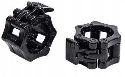 HRD SYSTEM QR ZACISKI SZCZĘKOWE NA GRYF 25MM CZARNE ZACISKI ZESTAW Model 000