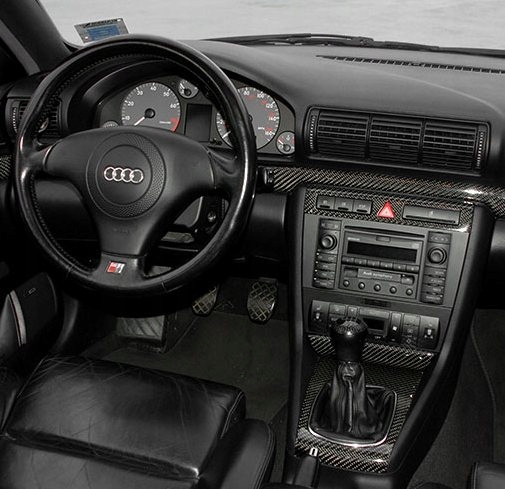 RAMKA RADIOWA AUDI A4 B5 LIFT 2DIN CZARNA +UCHWYTY Model 40.126.2