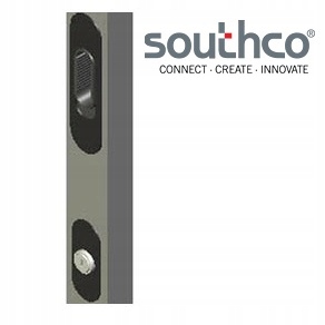 ZAMEK DO DRZWI PRZESUWNYCH CZARNY SOUTHCO