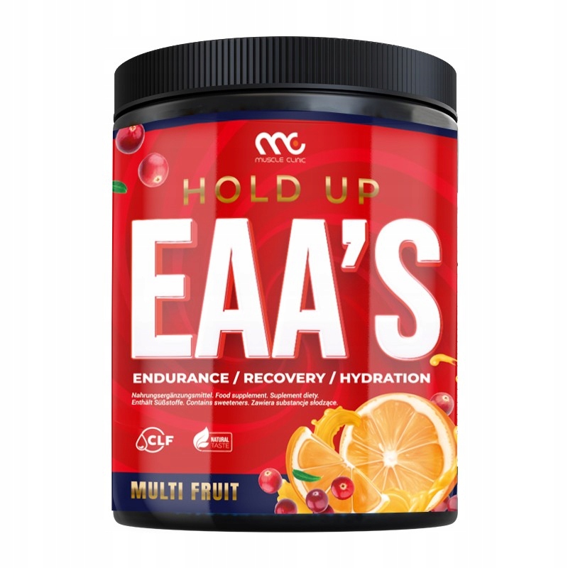 Muscle Clinic Hold Up Eaa 400 g Aminokyseliny s elektrolyty Premium Kvalita