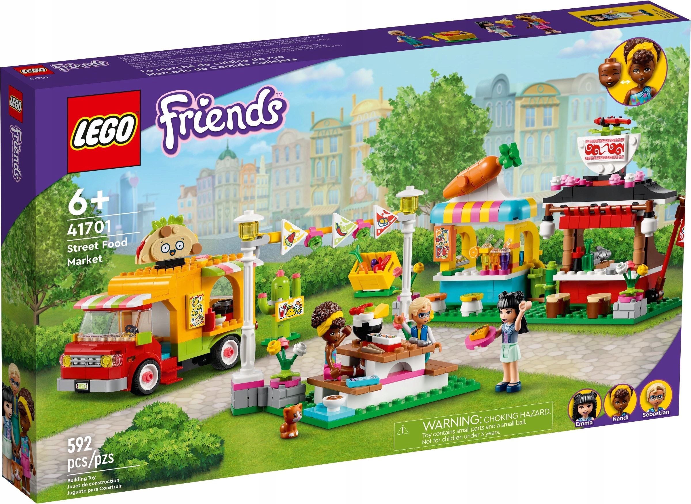 

Lego Friends Stragany z jedzeniem 41701 Bazar