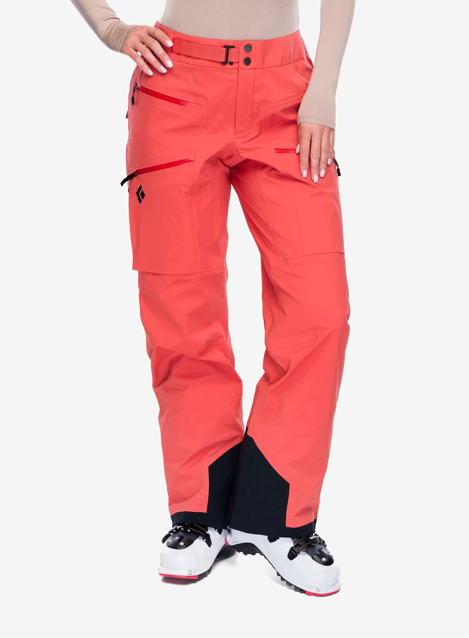 Spodnie narciarskie damskie Black Diamond Recon Lt Pants baja sunrise M