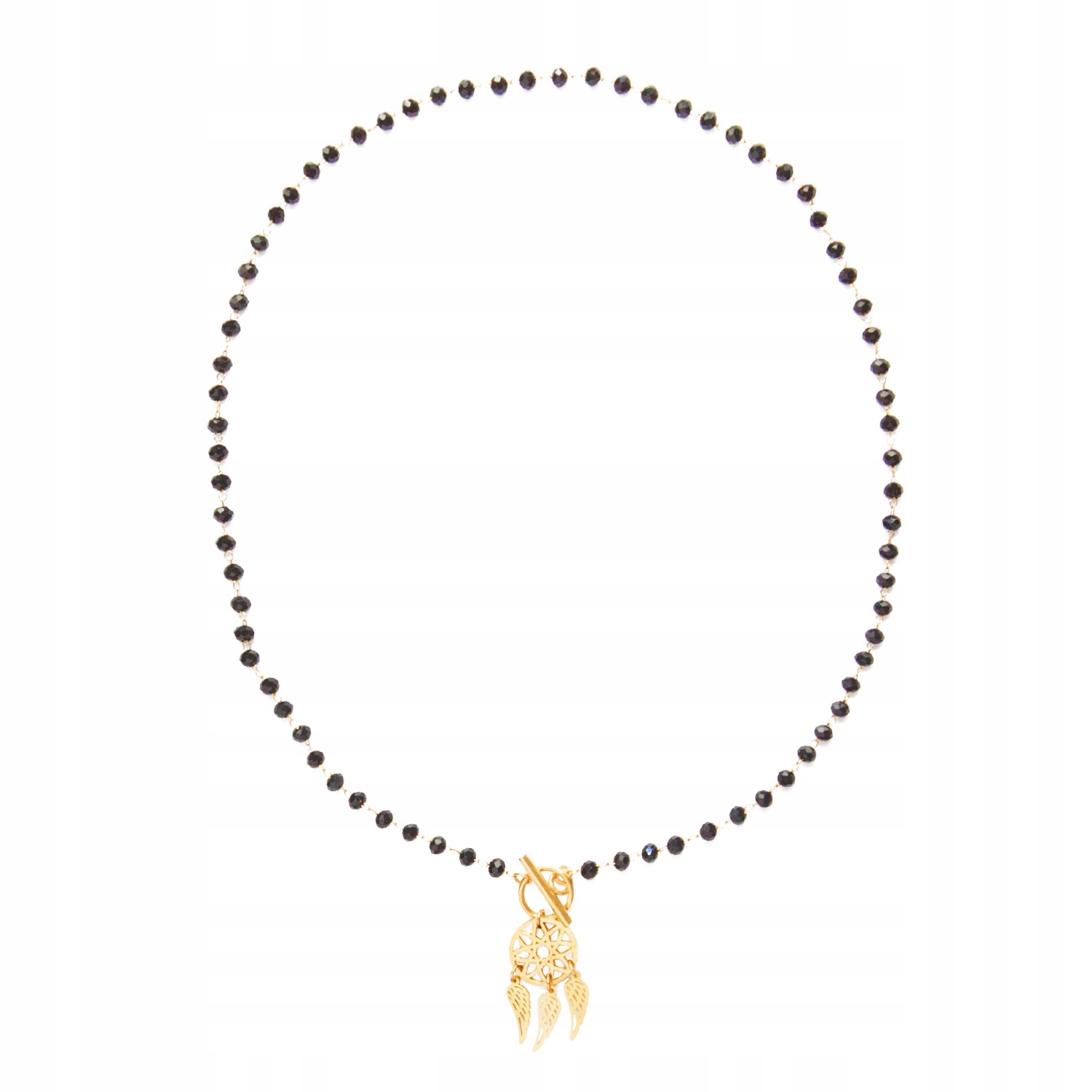 Ocelový náhrdelník Lapač Snů