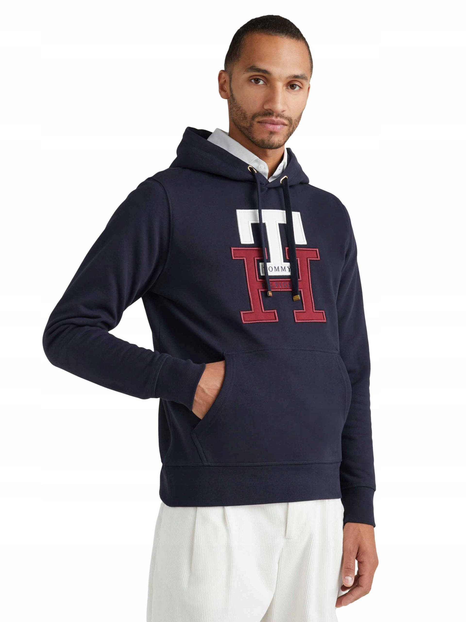Tommy Hilfiger Pánská Mikina Lux Hoody Tmavě Modrá vel. L