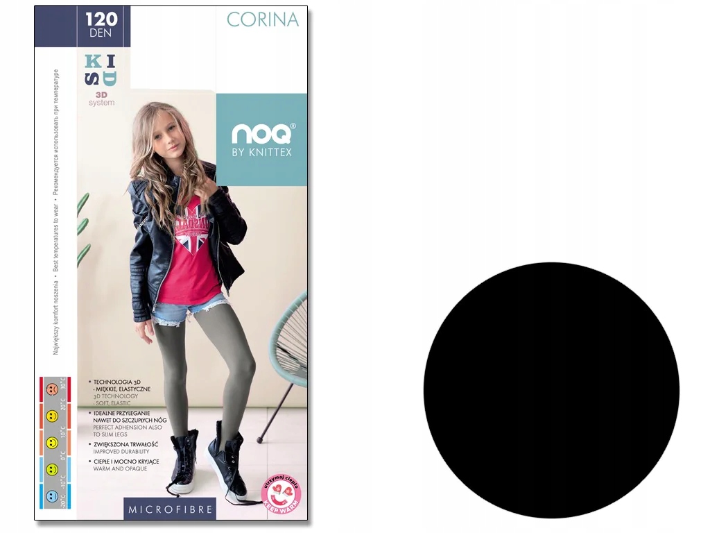 

Rajstopy dla dziecka z mikrofibry 120 den 140-146