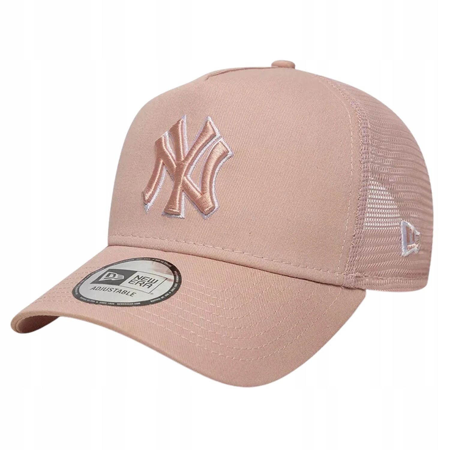 New Era kšiltovka 9FORTY Af Trucker Outline New York Yankees růžová