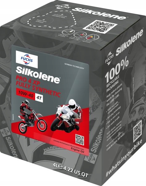 Fuchs Silkolene Pro4 10W-40 Xp 4l syntetický olej