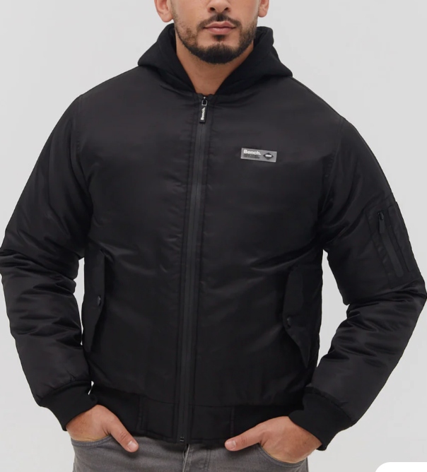 bunda typu bomber s kapucí Bench vel. L