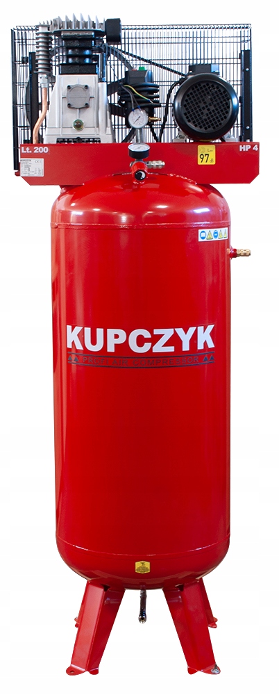 Kompresor Sprężarka 200 Litrów KK 530/200 Kupczyk