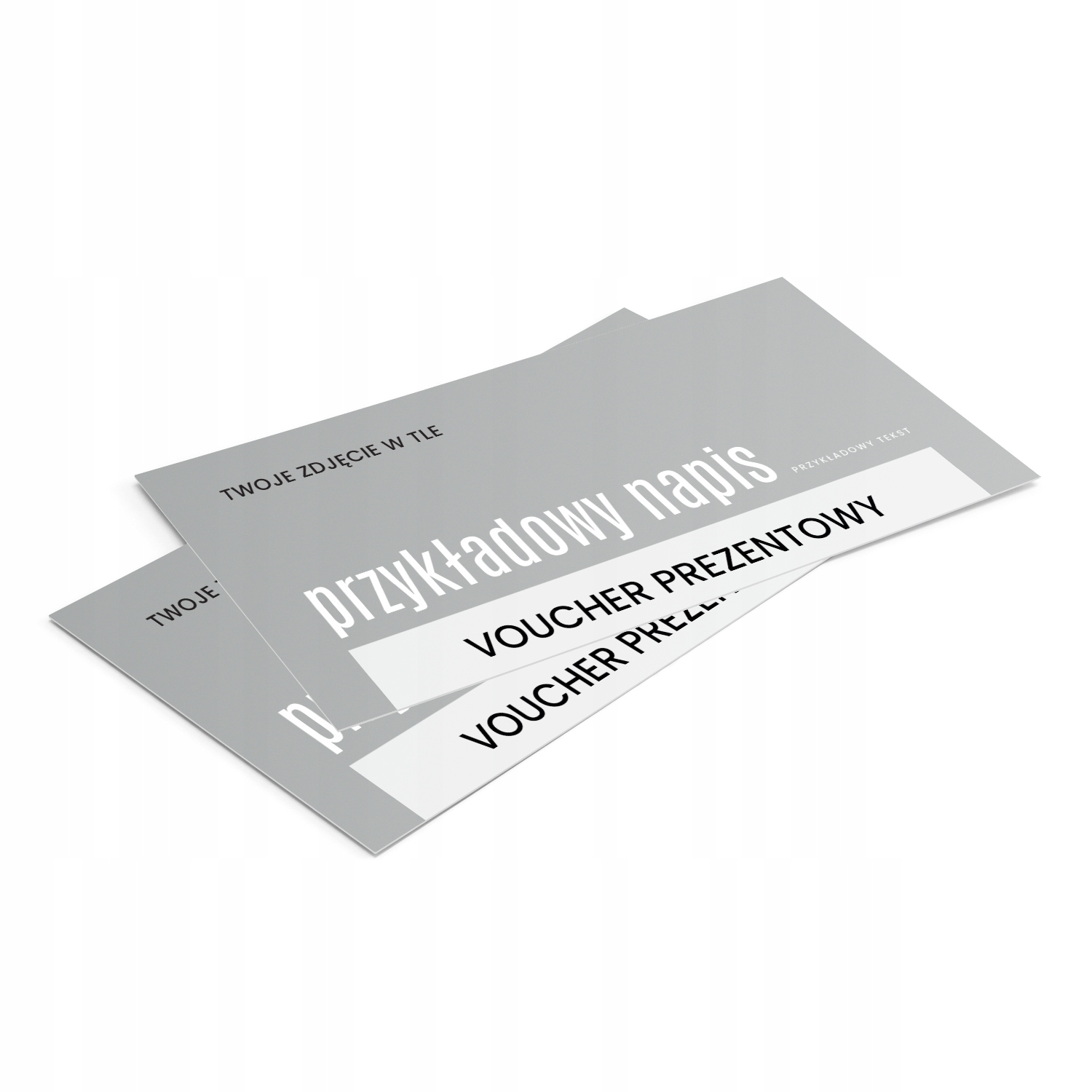 Vouchery upominkowe TWOJE ZDJĘCIE kod QR MAT 350g GOTOWY PROJEKT 250 sztuk Marka inny