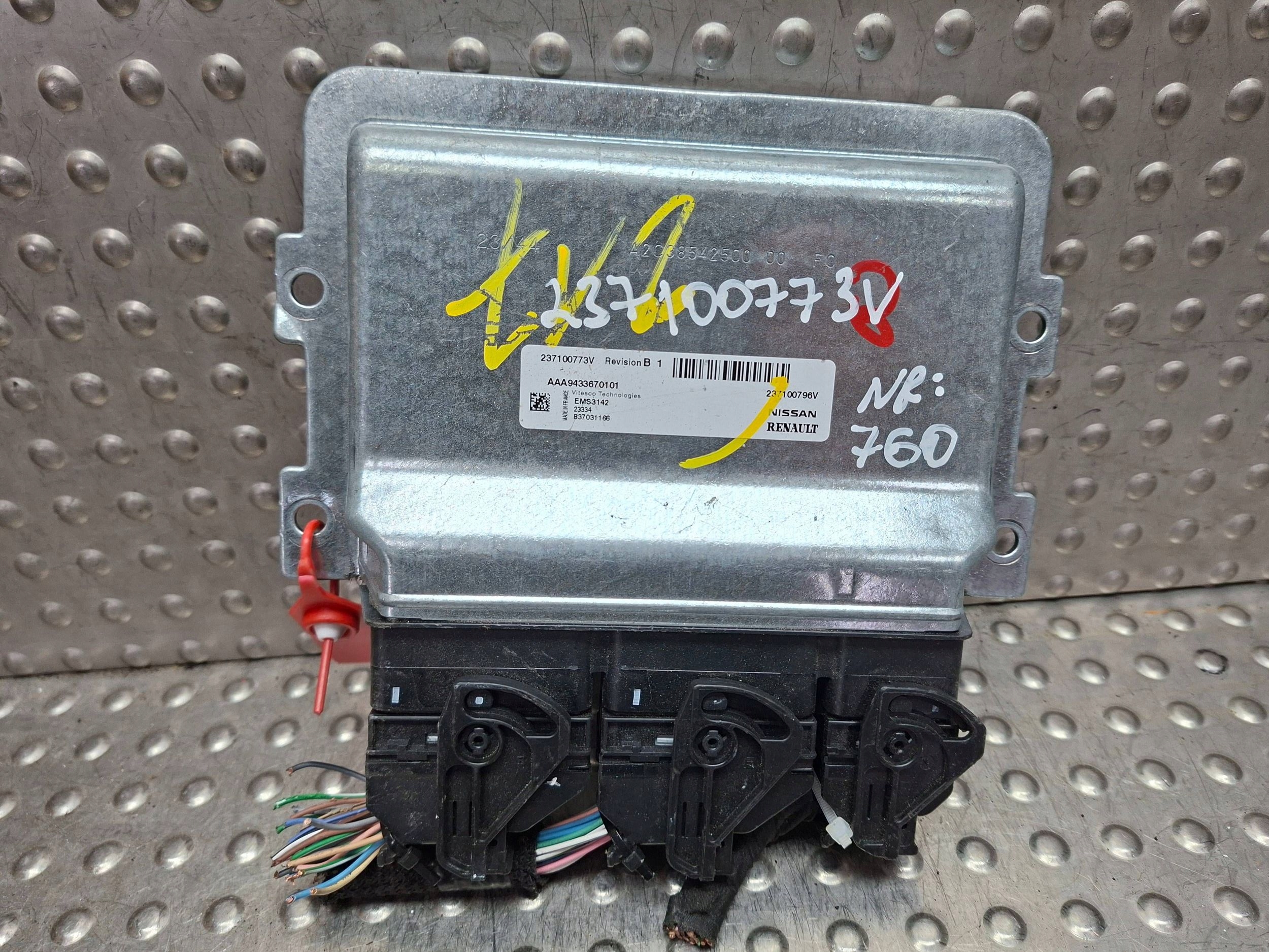 control unit 237100796V A2C38542500 237100773V RENAULT DACIA 1.0 TCE 2020