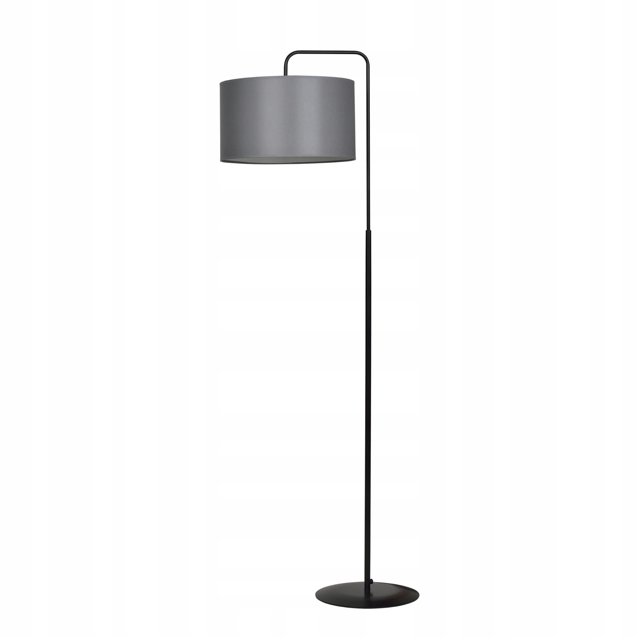 Emibig Stojacia lampa Trapo 1xE27 15W čierna/šedá moderná IP20