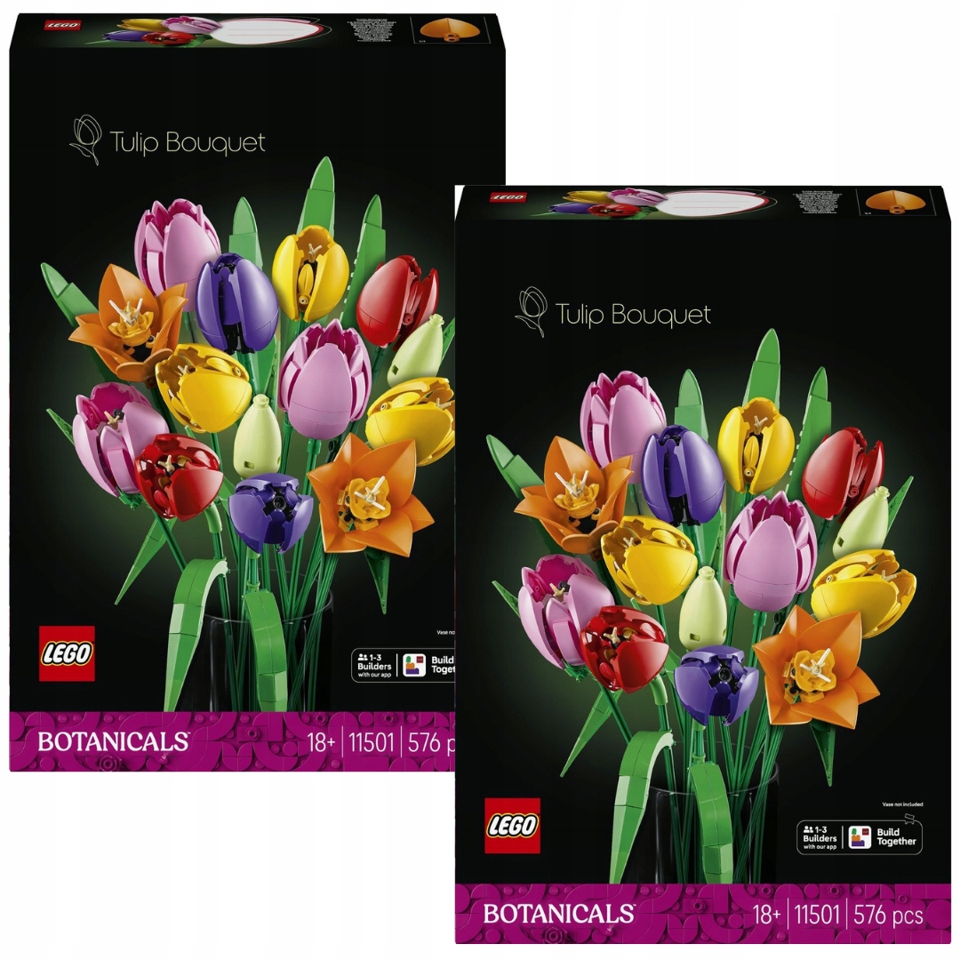 2x LEGO Botanicals Bukiet tulipanów 11501