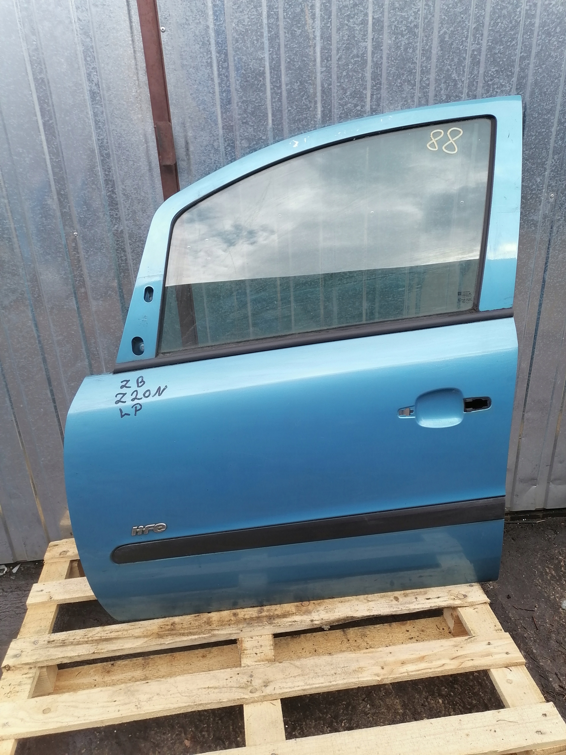 door left front left front OPEL ZAFIRA B Z20N