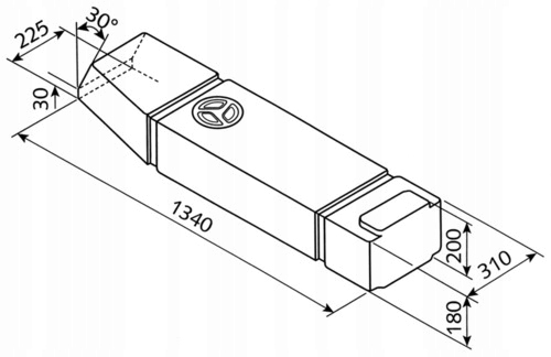 Zbiornik do wody VW T2 60 l Numer katalogowy części RE61002