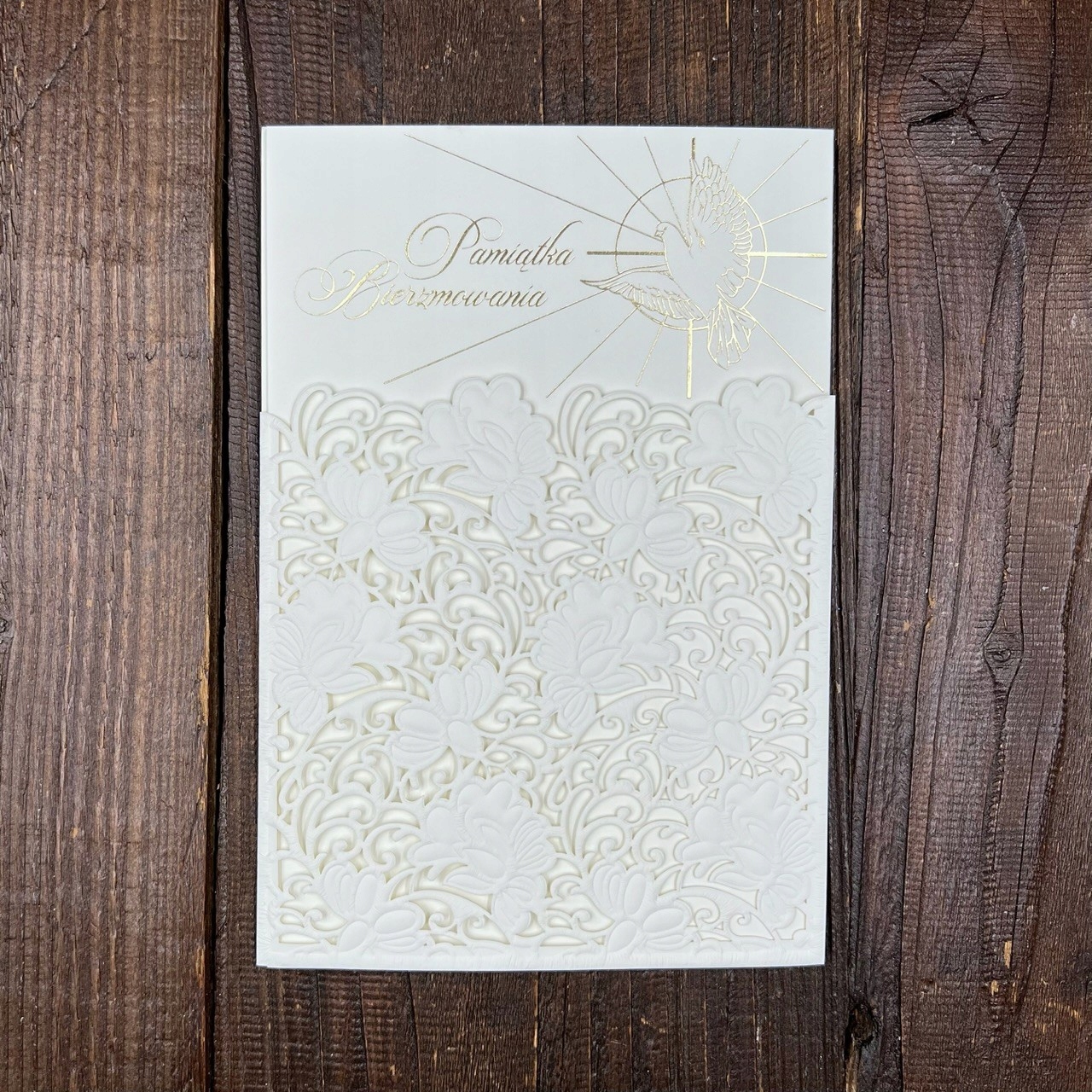 Kartka na Bierzmowanie