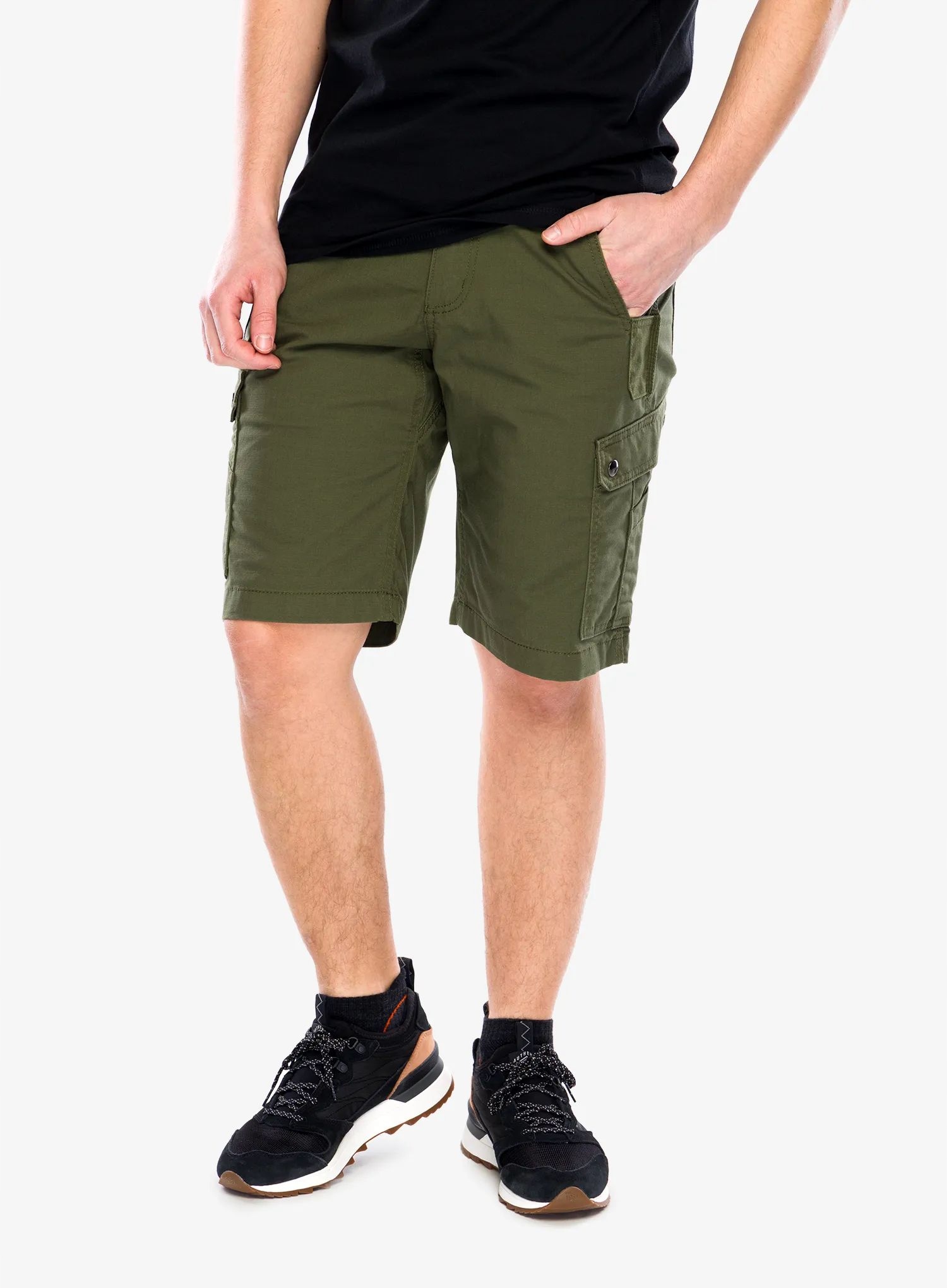 Krátké pracovní cargo kraťasy Carhartt Ripstop Cargo Work Short basil 34