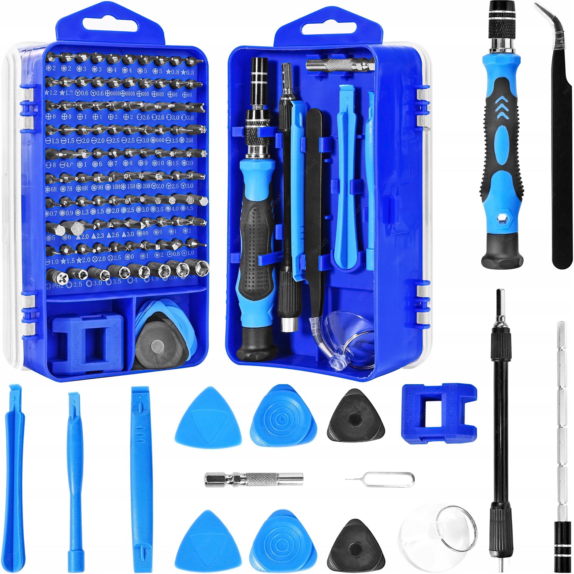 ZESTAW ŚRUBOKRĘTÓW PRECYZYJNYCH BITÓW DO NAPRAWY TELEFONÓW TABLETÓW RT0164