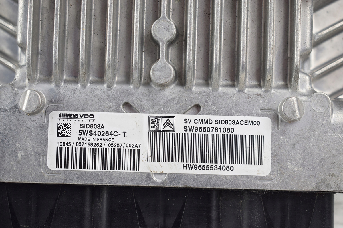 Computer Bedienteil CITROEN PEUGEOT 9660781080