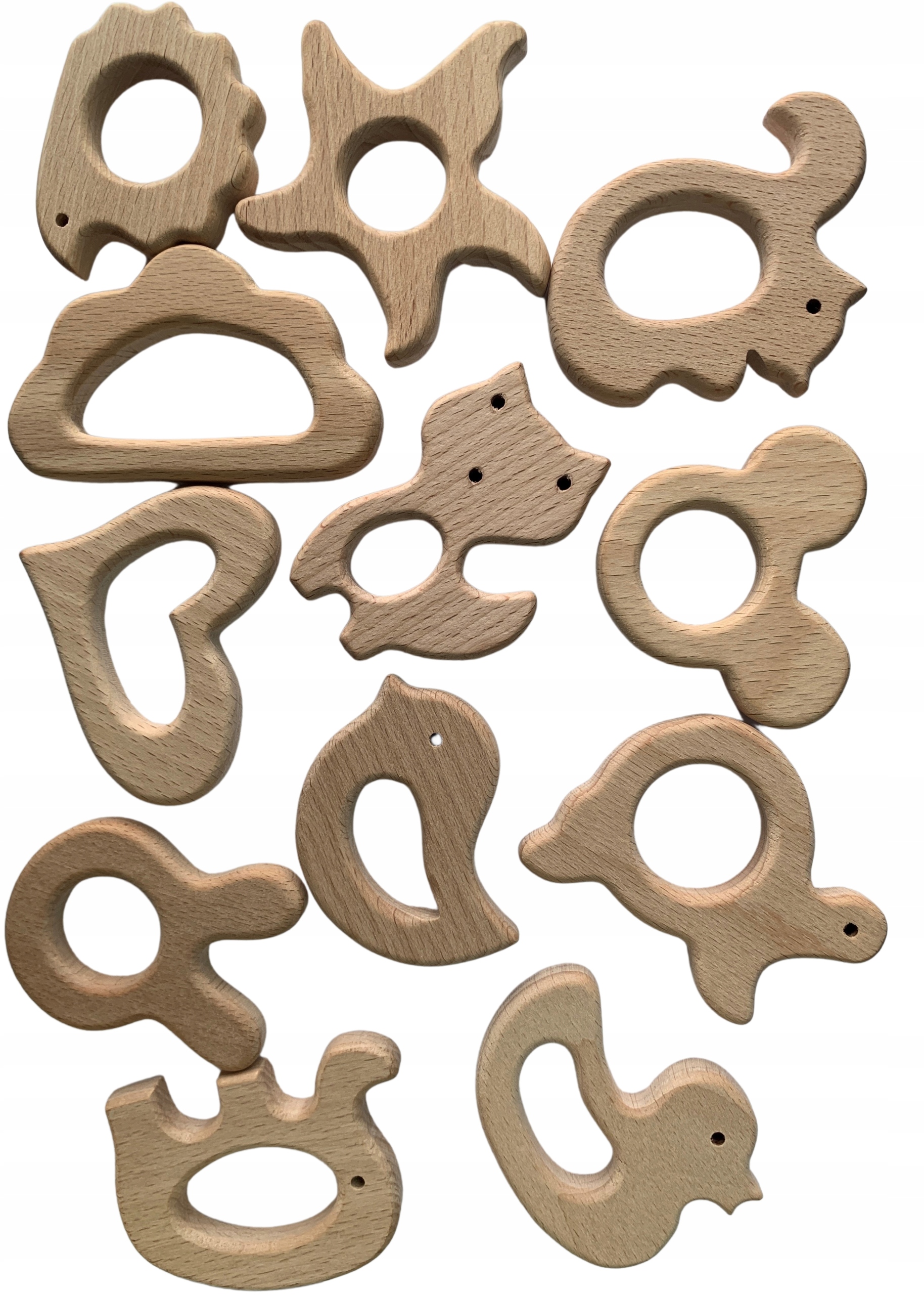 

Drewniany Gryzak Bukowy różne kształty do wyboru