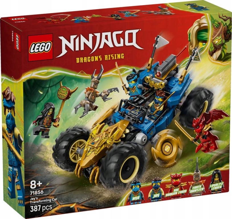 Lego Ninjago Multifunkční Auto Jaya Sada Kostek 71856