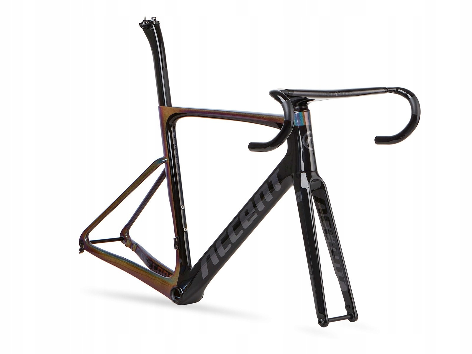 Silniční rám Accent Cyclone Carbon Disc (rám, vidlice, volant, kormidla,