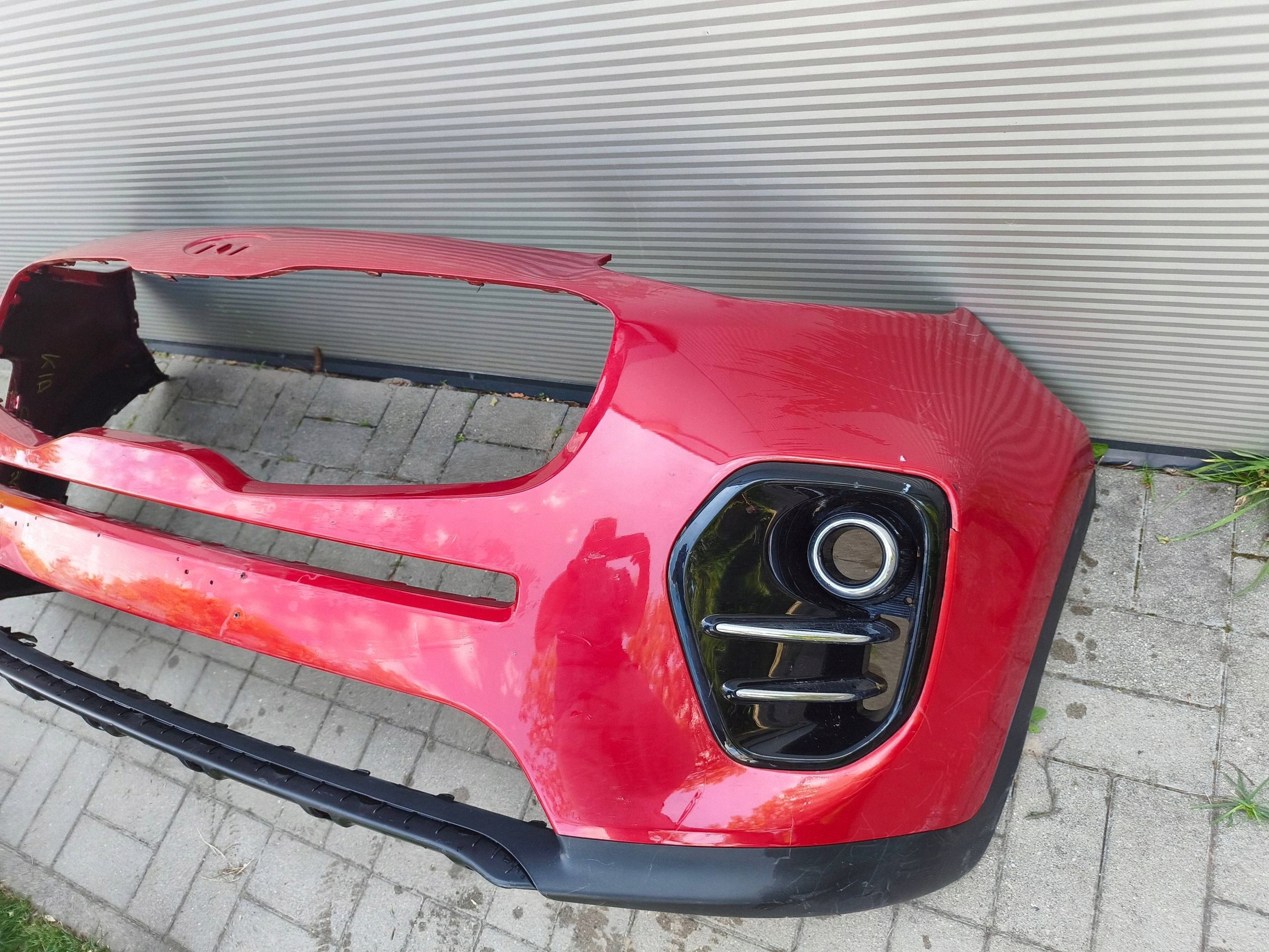 Kia Sportage 4 IV 15- bumper front front
