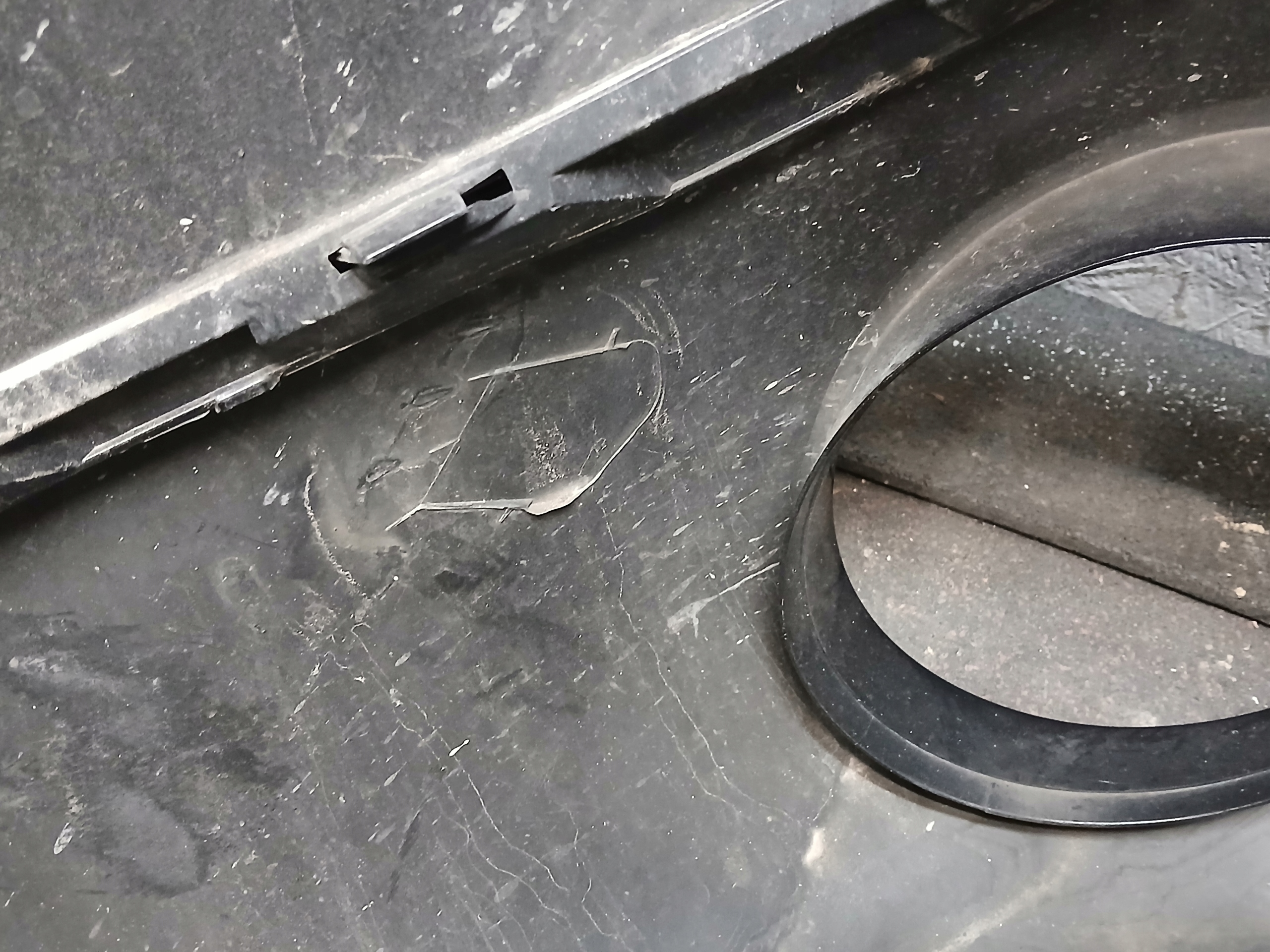 bumper rear part ALFA ROMEO STELVIO