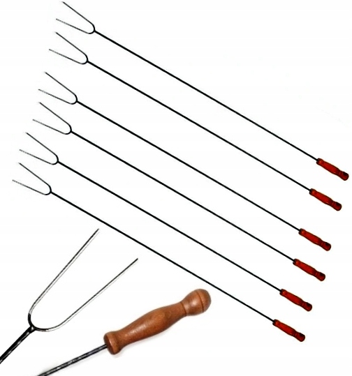 

Kij Kije Do Kiełbasek Widełki Ognisko 100CM / 6SZT