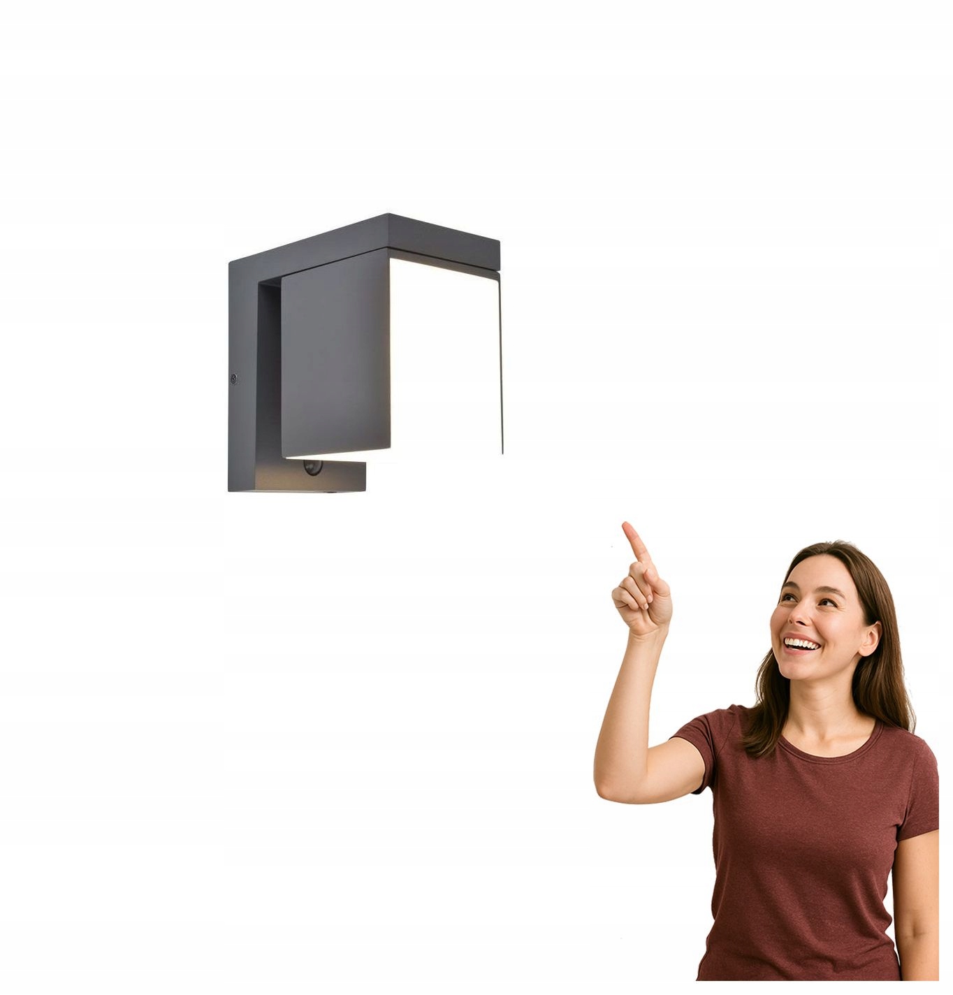 Venkovní Led nástěnné svítidlo Prima Hybrid Lutec