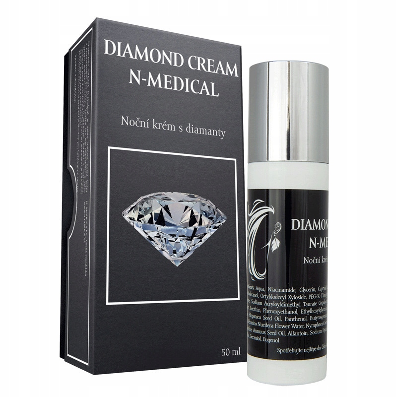 N-Medical Diamantový prach Luxusní noční krém 50 ml