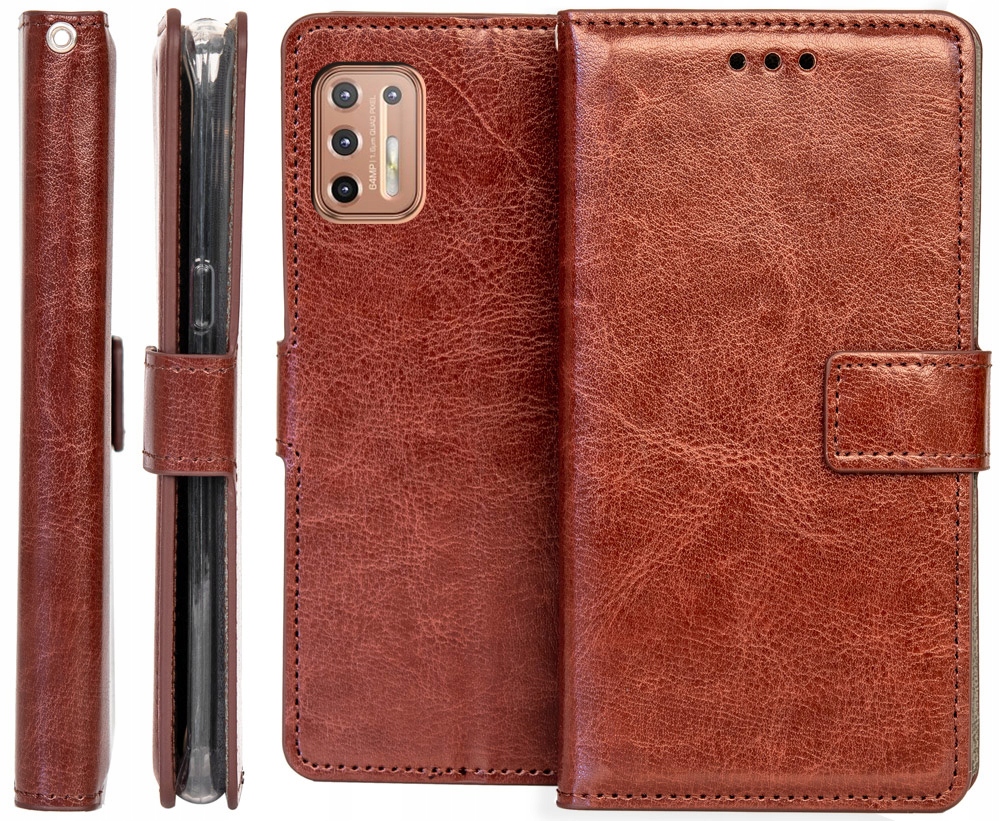 

Etui Portfel Do Motorola Moto G9 Plus Szkło