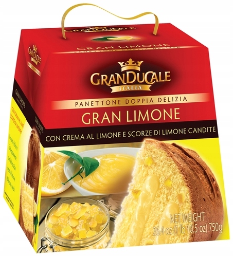 Levně Bábovka citronová GranDucale Panettone 750 g Ideální na Velikonoce