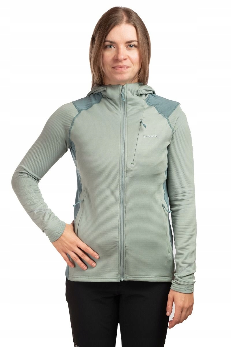 Viking Bluza trekkingowa damska Birger Hoodie Women zielona l