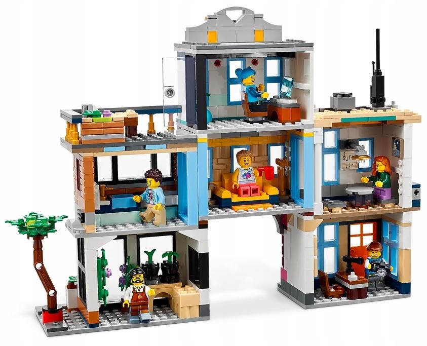 LEGO Klocki Creator 31141 Główna ulica Liczba elementów 1459 szt.