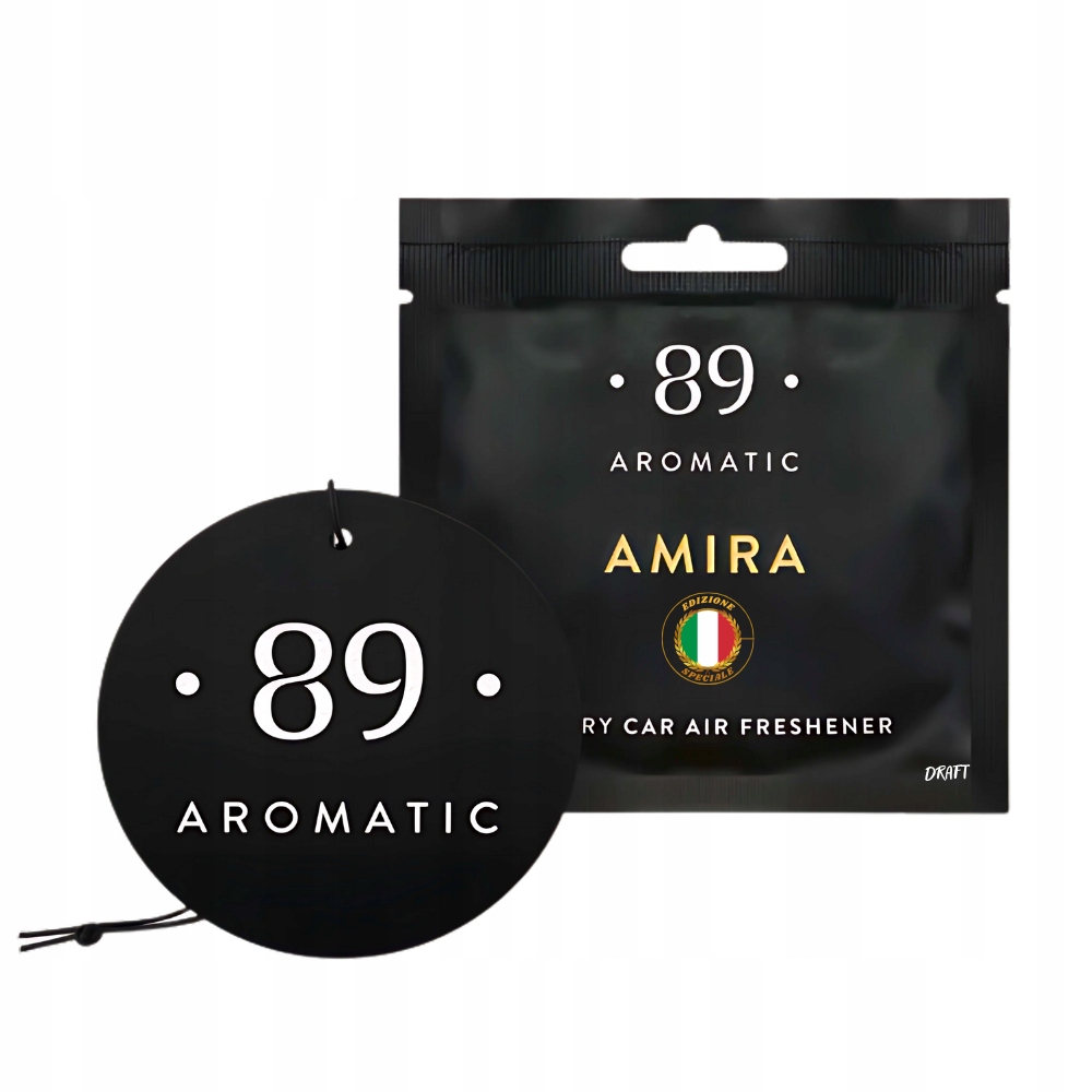 AROMATIC89 zawieszka Amira długotrwały zapach do samochodu 20 dni