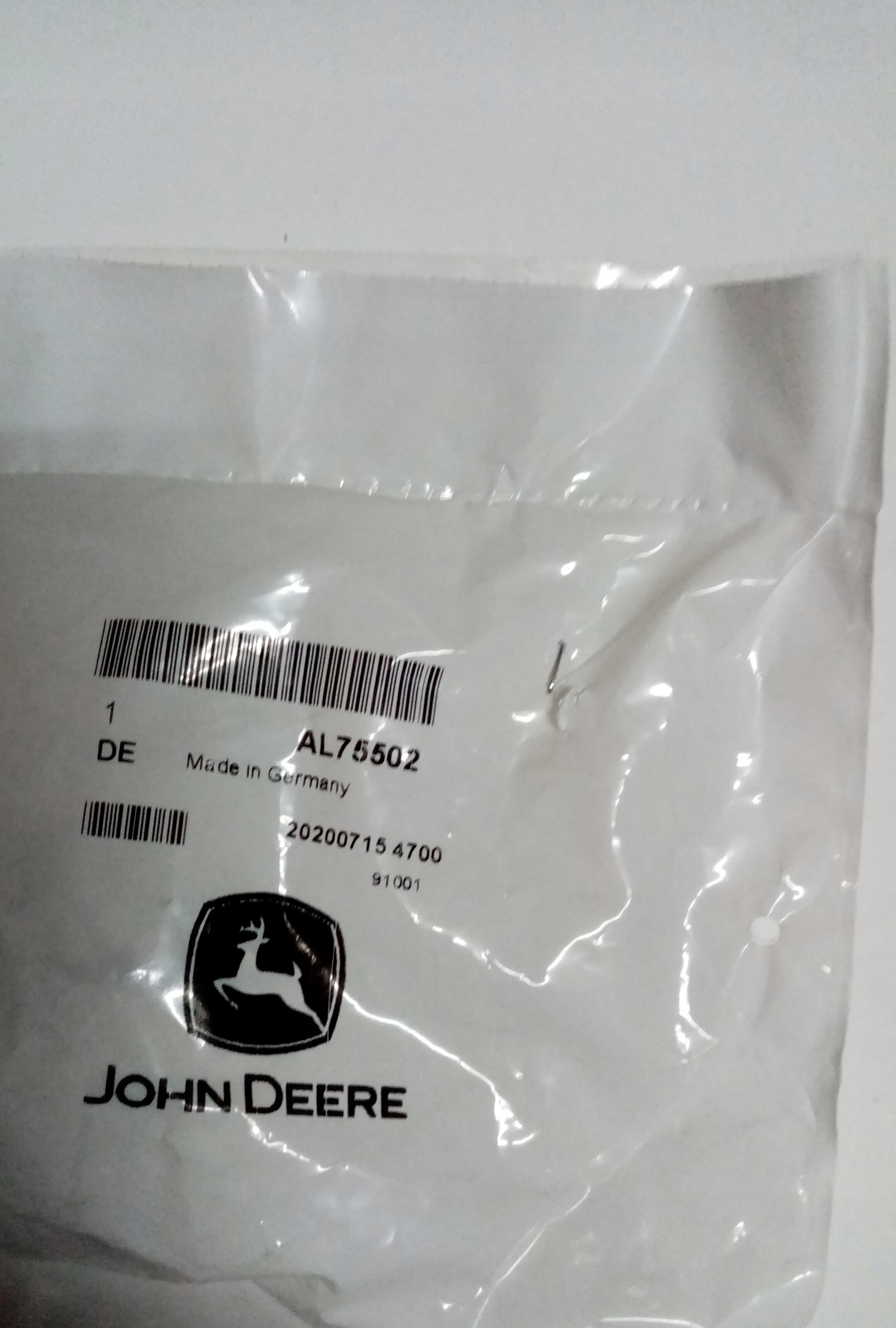 ВСТАВКА JOHN DEERE AL75502