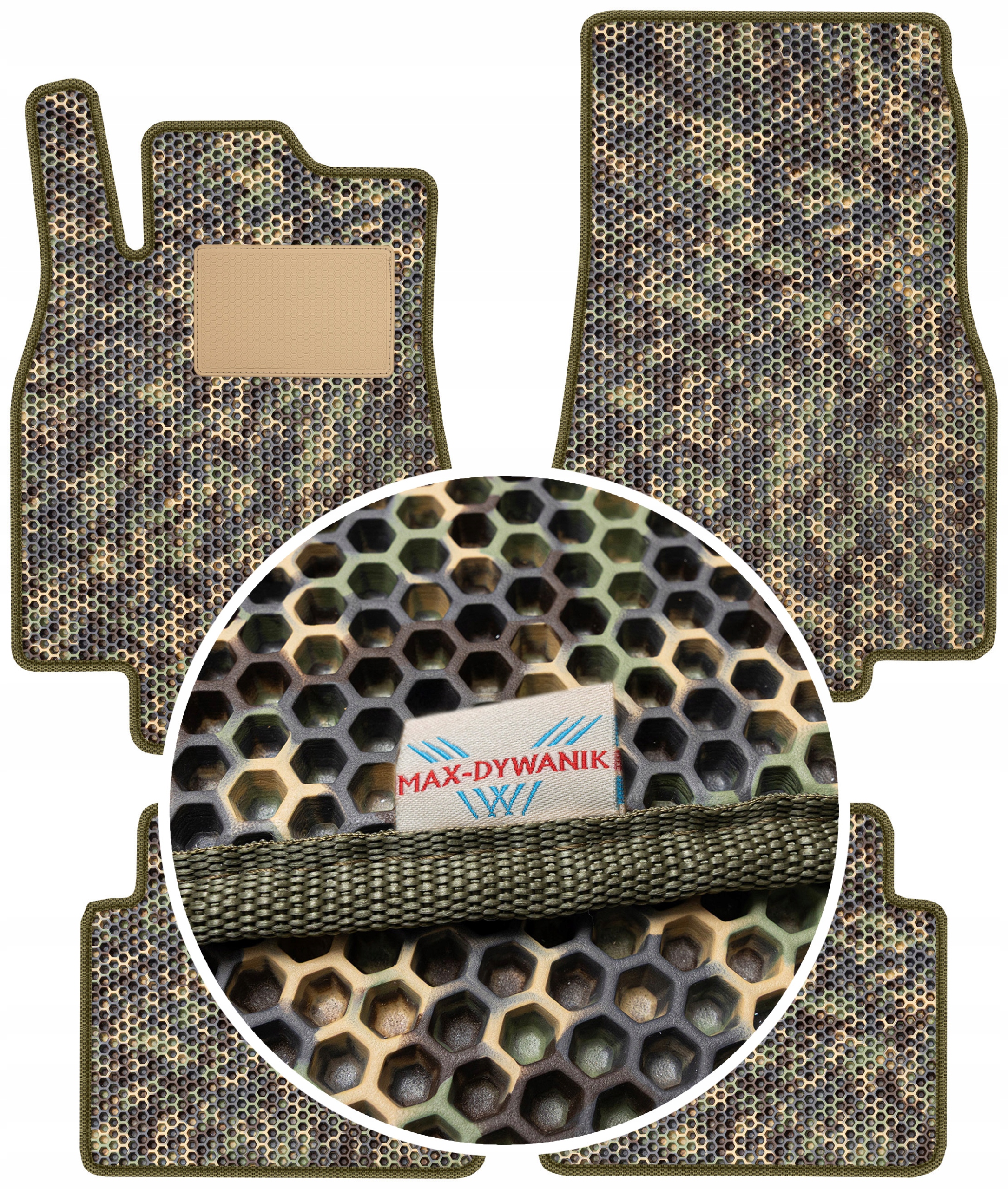 Mercedes B-Klasa W245 05-11 Gumové rohože do auta Eva Moro