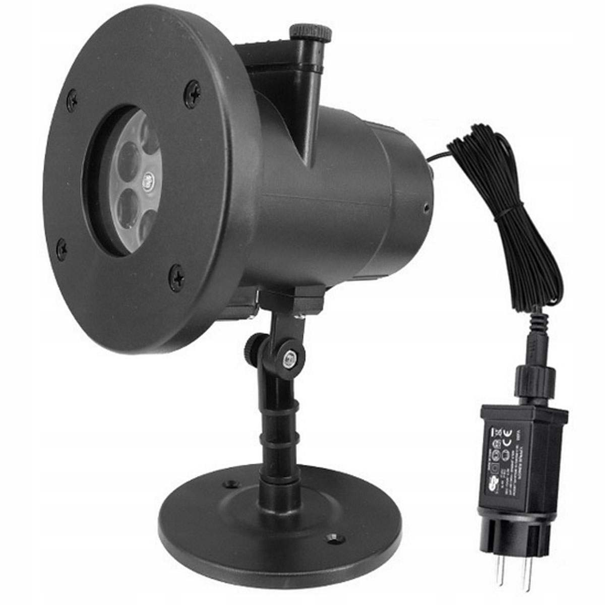 PROJEKTOR LED ŚNIEG ŚWIĄTECZNY 48 WZORÓW LASEROWY REFLEKTOR NA DOM RZUTNIK Kod producenta MAT-T-173