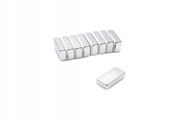 

Magnes Neodymowy Płytkowy Mpł 20x10x5 N38H 10 szt