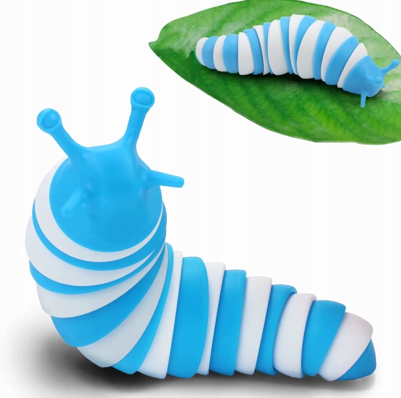 GĄSIENICA SENSORYCZNA - ŚLIMAK FINGER SLUG TOY