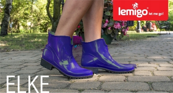 KALOSZE DAMSKIE GUMIAKI BOTKI LEMIGO ELKE POLSKIE Płeć kobieta